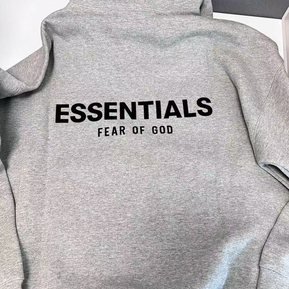 Fear of God Essentials Hoodie-【dark-oatmeal】